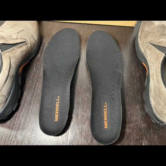 Merrell Jungle Moc Suede Slip On Shoes Gunsmoke Mens 10.5M main image 10